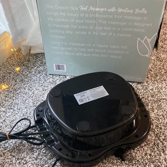 Foot massager with heating bulb GIDEON SPA - Picture 3 of 5